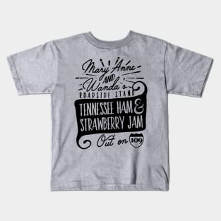 Mary Anne and Wanda's Roadside Stand Kids T-Shirt